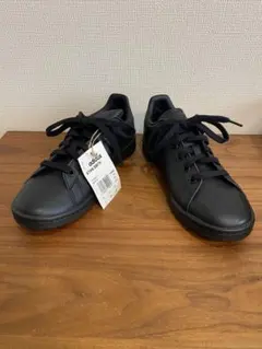 【新品】 adidas stansmith オールブラック 人気モデル 23.0