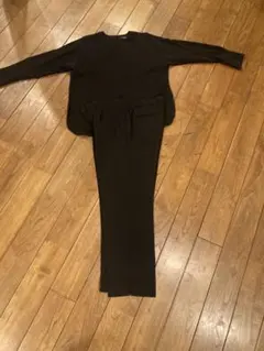 UNTITLED パンツセットアップ ブラック 2L