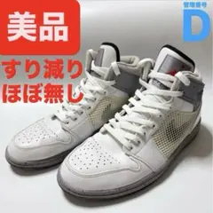 NIKE AIR JORDAN 1 RETRO 89 レザー スニーカー 白