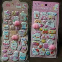 動物デザインシール2シートセット