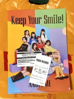 アンジュルム Keep Your Smile! タワレコ特典一式付き