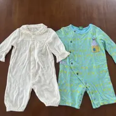 ラグマート　ロンパース　50 60 70 80 りす　家