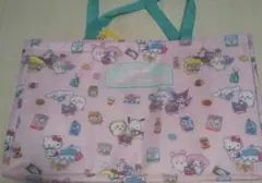 ちいかわ サンリオ レジかごバッグ レジかご バッグ ピンク ラスト