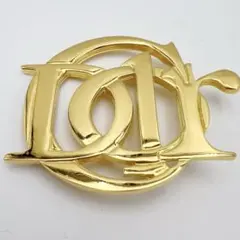 3202 保存箱付き✨Dior ブローチ CD ロゴ 希少 刻印 - メルカリ