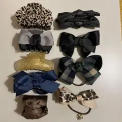 ヘアアクセサリー　ヘアゴム　クリップ　リボン　まとめ売り