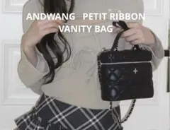 ANDWANG PETIT RIBBON VANITY BAG