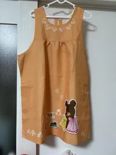 くまのがっこう 保育士 エプロン