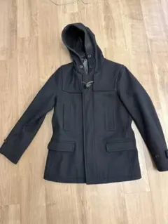 GREEN LABEL RELAXING フード付きダッフルコート L 黒