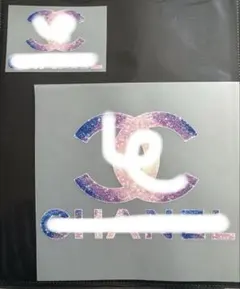 ロゴ アイロンプリントシート 2枚セット