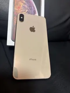 Apple iPhone XS Max ゴールド　64GB
