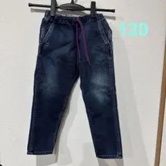 デニムダンガリー デニムパンツ サイズ120