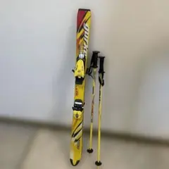 スキー板セット イエロー/レッド