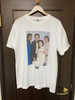 STAR WARS Tシャツ ホワイト L ポートレート ブラインド ランダムのサムネイル