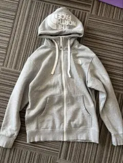 THE NORTH FACE グレー パーカー フルジップ　サイズM