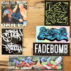 ② グラフィティー ステッカー 6枚セット graffiti グラフィティ