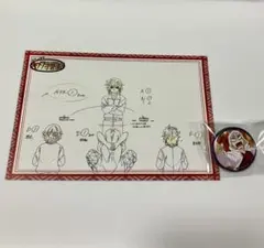 鬼滅の刃　キメツ学園 ufotableポストカード　冨岡義勇 宇髄天元　缶バッジ