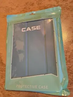 iPad 9.7インチ　三つ折りスタンド　薄型 軽量 耐衝撃　ケース　水色