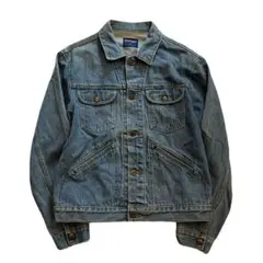 Wrangler デニムトラッカージャケット　短丈　フラップポケットのサムネイル