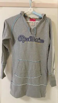 RealBvoice パーカー グレー