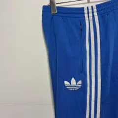 adidas アディダス ジャージ トラックパンツ 刺繍ロゴ 古着