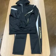 新品　ゼット　フード付きハーフジップジャージセット　M