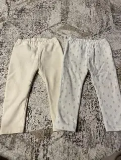 ユニクロ　レギンス　フリース　90