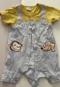 petit main おさるのジョージロンパース 70