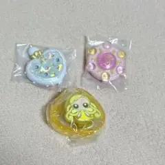 おジャ魔女どれみ コンパクトミラー2 コロン、パララタップ、ライトブレス ニニ