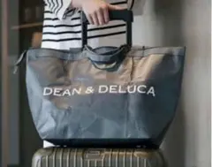 DEAN&DELUCA トラベルバッグ チャコールグレー 2024 (未使用)