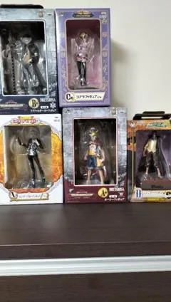 ワンピース 一番くじ　シャンクス、ルーシー、トラファルガー・ロー、コアラ