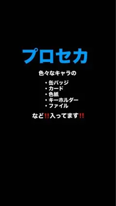 プロセカ キャラクターグッズ セット