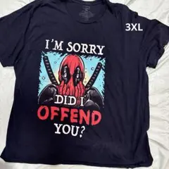 MARVELマーベルDEADPOOlデッドプール ヴィンテージTシャツ 3XL