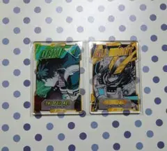 ヒロアカ 僕のヒーローアカデミア 緑谷出久 オールマイト ステータスカード