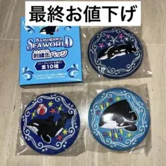 最終値下げ 鴨川シーワールド 刺繍缶バッジ プレミアム付き 最終値下げ 鴨川シーワールド 刺繍缶バッジ プレミアム付き - メルカリ