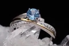 【新品】R.made Cross Load コンケーブブルートパーズ　リング