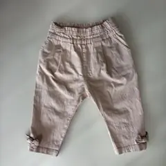 ラブアンドピースアンドマネー　7分丈ピンクパンツ　80cm