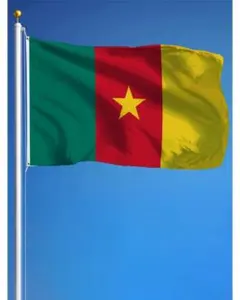 カメルーン 国旗 フラッグ 応援 送料無料 150cm 旗　flag サッカー