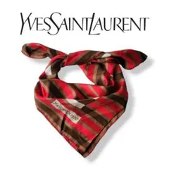 【美品】 イヴサンローラン Saint Laurent スカーフ 交渉可のサムネイル