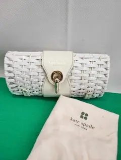 Kate spade クラッチバッグ ケイト・スペード バッグ ホワイト