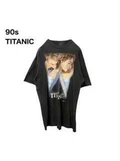美品　90s TAITANIC vintage Tシャツ　L