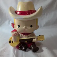 昭和レトロ 内藤ルネ カウボーイ 貯金箱 - メルカリ