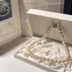 大珠✨】本真珠 ネックレス パール K14 アコヤパール10.0〜10.6mm 