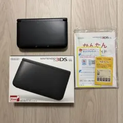 ニンテンドー3DS LL ブラック 本体　箱、説明書付き