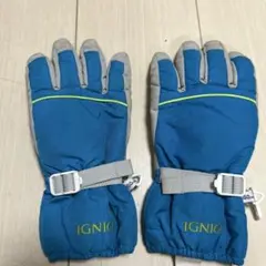 IGNIO スキー・スノーボードグローブ 青/グレー
