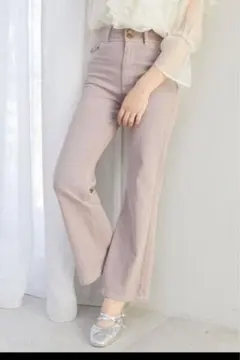 マジェスティックレゴン　デニム ジーンズ 美脚フレアデニムパンツ レディースのサムネイル
