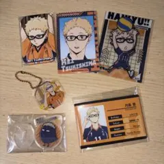 ハイキュー　月島蛍　缶バッジ　アクリルスタンド まとめ売り 2025年最新】ハイキュー 缶バッジ 月島の人気アイテム - メルカリ