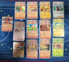 ヒビキのポケモン　デッキ　パーツ　まとめ売り　バクフーン　ホウオウ