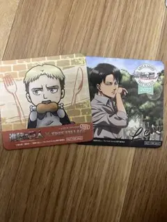 ラスト 超貴重 非売品！進撃の巨人 リヴァイ マッスルモンスター コースター ラスト 超貴重 非売品！進撃の巨人 リヴァイ マッスルモンスター