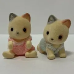 えにっき赤ちゃん 12月 サンタ ミケネコの赤ちゃん シルバニアファミリー シルバニアファミリー えにっき赤ちゃん ミケネコ 12月 サンタクロース