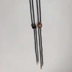 ループタイ 2点セット 帆船モチーフ ブラック